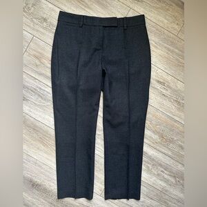 Boden Wool Straight Leg Pant Black 12R